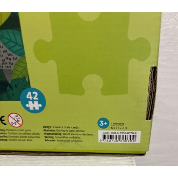 Mudpuppy Rainforest Fuzzy Puzzle 42 Chunky Pieces Eco-Friendly Educational - Picture 5 of 6